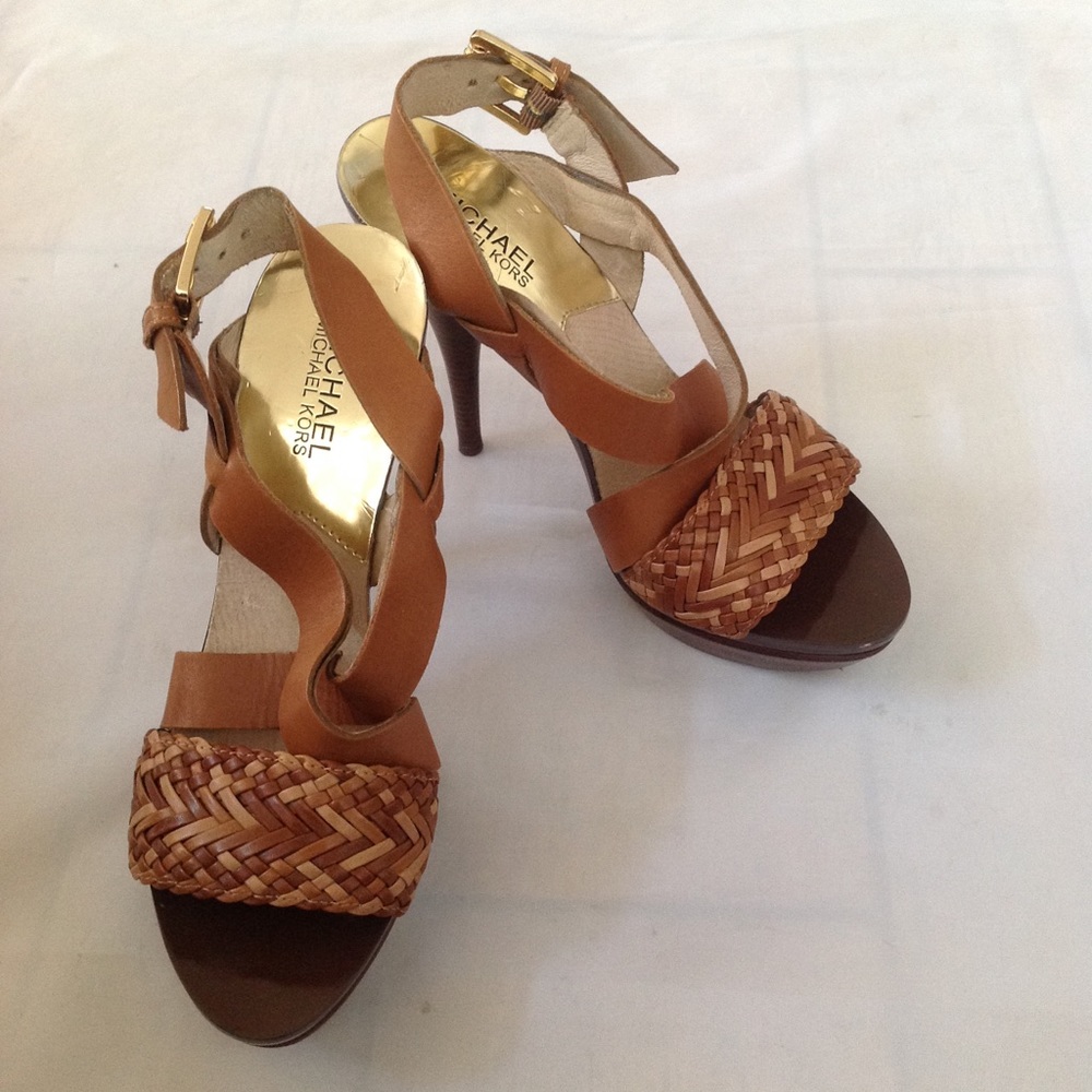 Michael Kors Slingback Heel Sandals